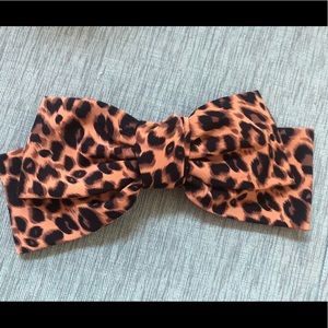 Anthropologie Accessories - Anthropologie Silk Printed Bow Barrette Anthropologie Accessories - Anthropologie Silk Printed Bow Barrette
